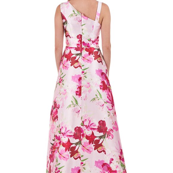 Kay Unger Fleur Walk Thru Jumpsuit – Bold Florals, Modern Drama - Picture 2 of 6